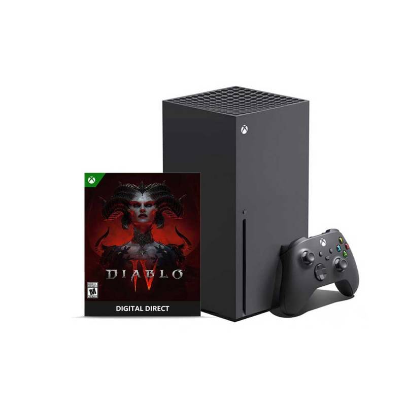 Consola Microsoft Xbox Series X Ghoul Special Edition Diablo Game Pass Ultimate 1 mes